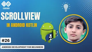 How to add ScrollView in Android Kotlin Scroll View And Constraint Layout