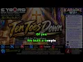 MUTED - Ten Toes Down - Abbie Gamboa KARAOKE WBV CHRISTIAN NEW RELEASES SEPTEMBER 2026