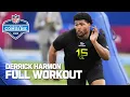 Derrick Harmon s 2025 NFL Scouting Combine workout