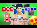 Only 8 Topics and BCE RGPV Complete Basic Computer Engineering RGPV RGPV Exam