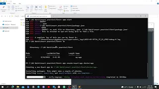 Start script missing error when running npm start FIXED React Error