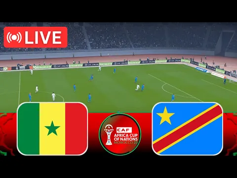 Video Thumbnail: 🔴EN DIRECT : Sénégal contre République démocratique du Congo | Coupe d'Afrique des Nations 2025 |Pes
