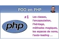 PHP POO - Programmation Orientee Objet en PHP