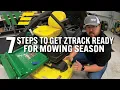 7 Steps to Get Your John Deere Zero Turn Ready to Mow