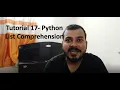 Tutorial 17 - Python List Comprehension