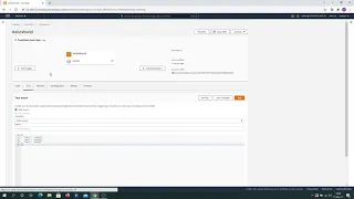 AWS Console Lambda Functions Creating and Running Test of HelloWorld Lambda Python Function