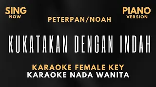 Download Peterpan ( Noah )  - Ku Katakan Dengan Indah I Karaoke Nada Wanita / Cewe I Karaoke Piano MP3