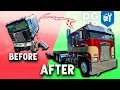Building a Kenworth K100 Semi Truck in 10 MINUTES