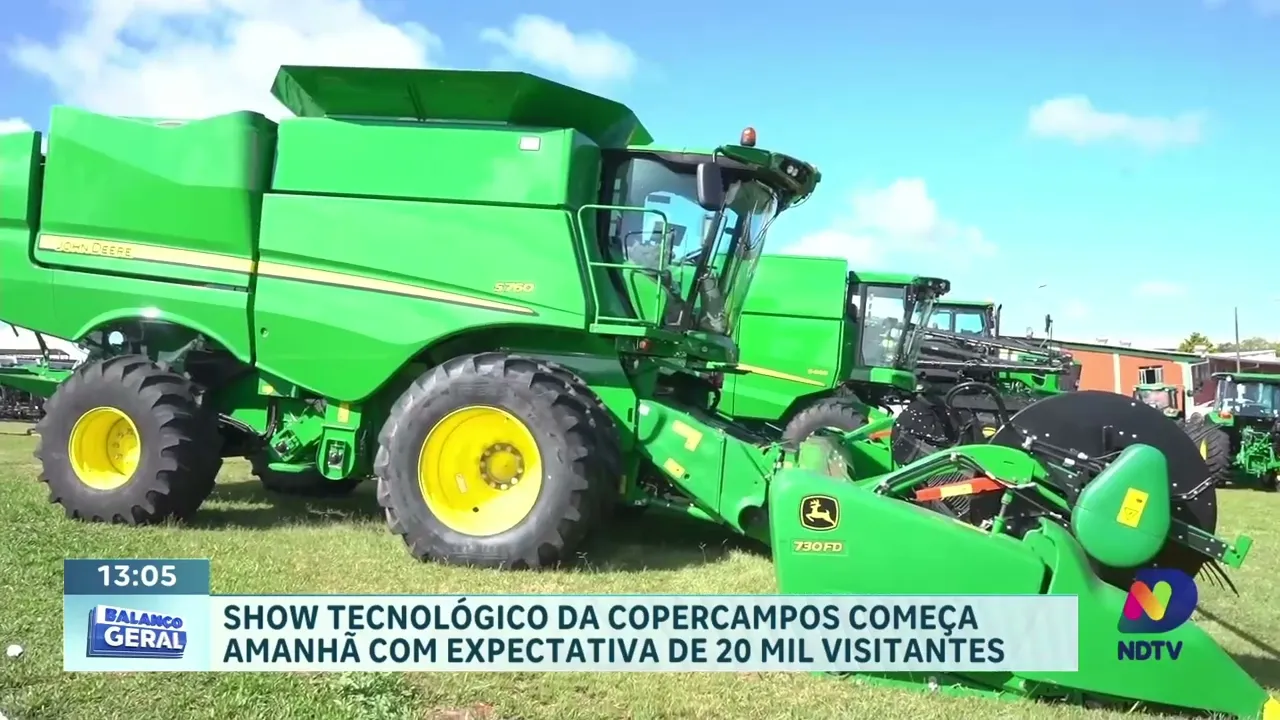 Show Tecnológico da Copercampos: Os Preparativos para um dos Maiores Eventos do Agronegócio