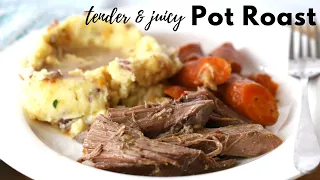 Easy POT ROAST Recipe | How To Make Pot Roast | Pot Roast and Gravy. 
