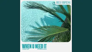 when u need it extended mix 