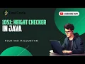 Leetcode 1051 Height Checker Java Solution Explained Hindi
