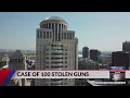Man who stole 100 guns while on probation gets his sentence