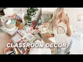 HUGE CLASSROOM DECOR HAUL i got my dream teaching job teacher tee merch