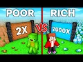 Download Lagu JJ and Mikey : POOR vs RICH Item MULTIPLIER in Minecraft ! - Maizen