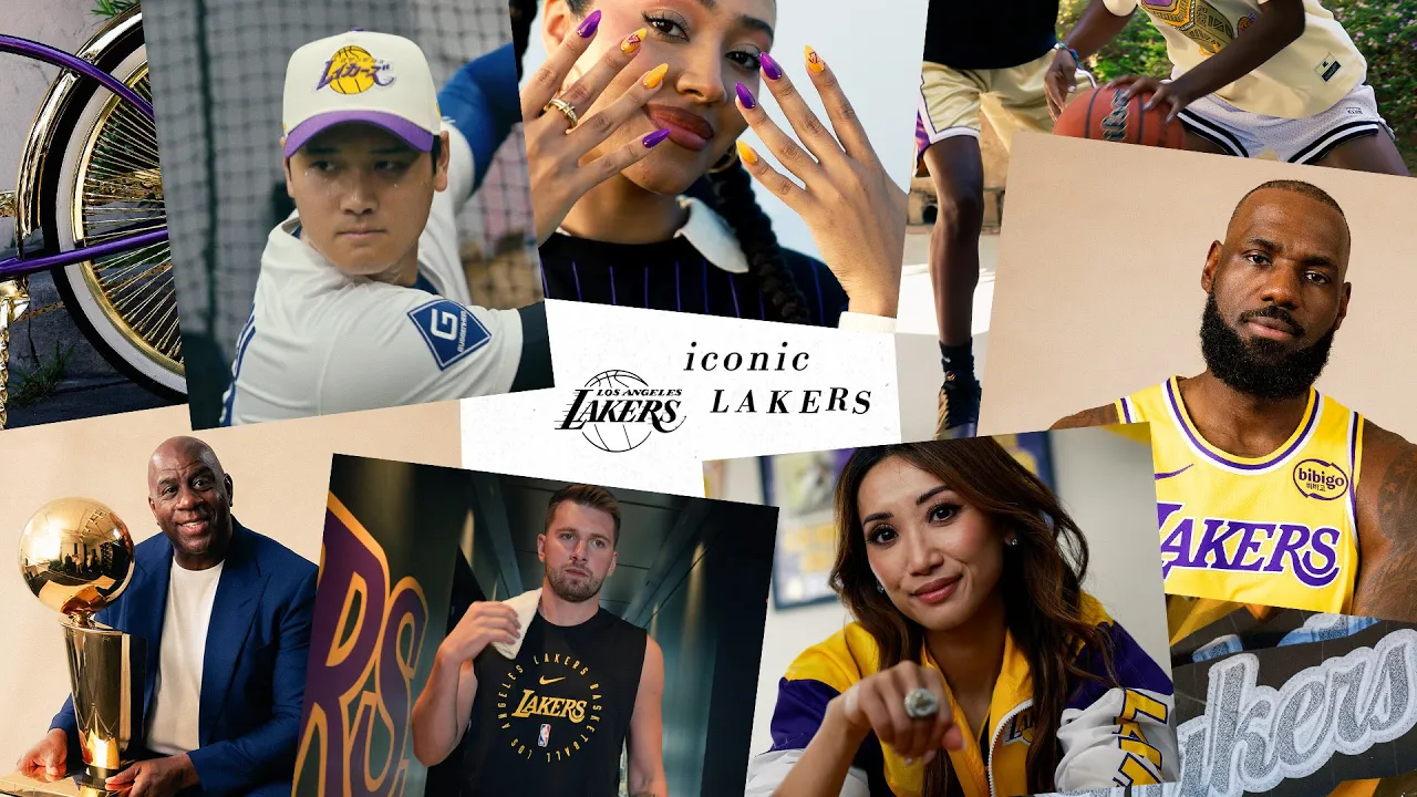 Los Angeles Lakers — Los Angeles Lakers — Iconic Lakers (YouTube video ad)