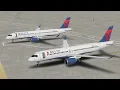 DAL1172 Delta Airlines Dallas KDFW -New York KJFK Airbus 220-300 N309DU