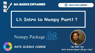Python NumPy Tutorial for Beginners NumPy in Python Tutorial Part 1