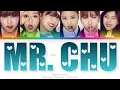 APINK (에이핑크) Mr. Chu (Regular Ver.) Color Coded Lyrics (Han/Rom/Eng)