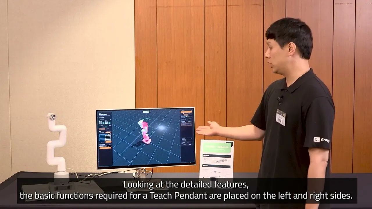 URDF to QML: Prototyping a Teach Pendant App with Qt Quick 3D