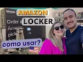 Como funciona o Amazon LOCKER nos Estados Unidos Tutorial de como usar o Amazon Hub Locker