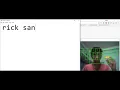 A gesture controlled Virtual Keyboard with Rick and Morty