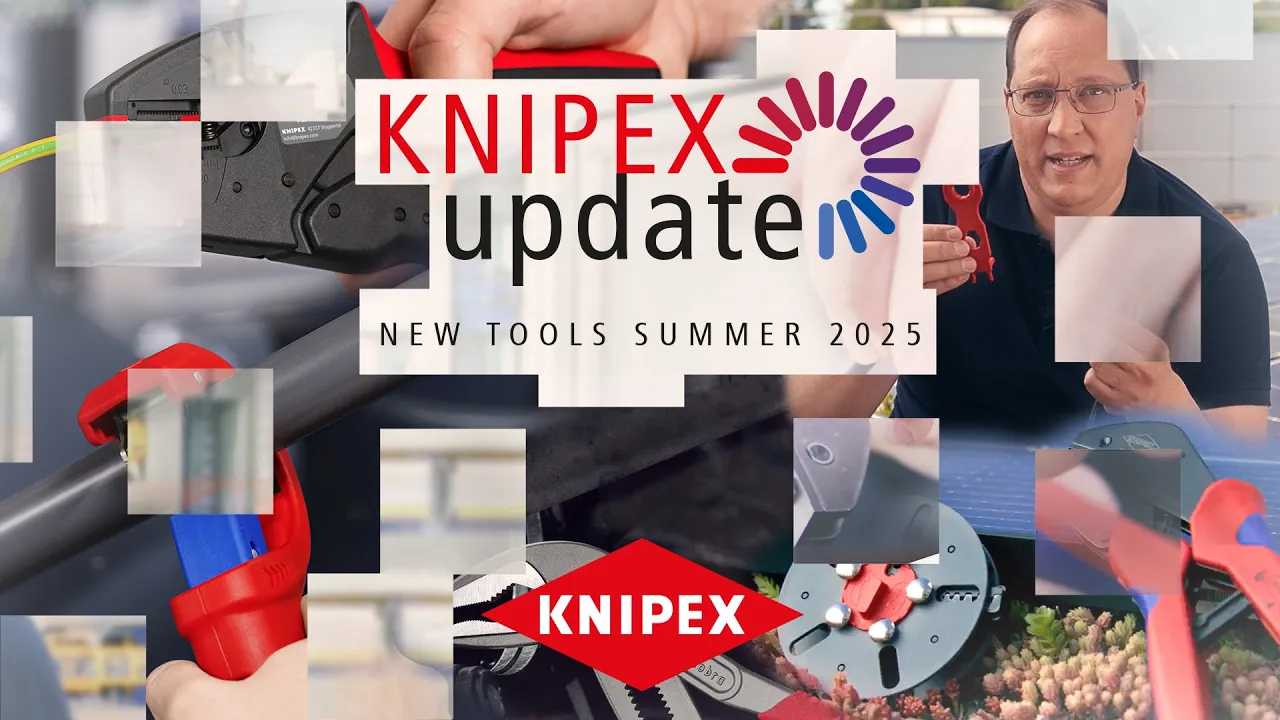 KNIPEXupdate Summer 2025 : les nouveautés dont le coupe-tube DPT50