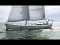 Lagu Sailing ‘Tethys’,  Tom Waes’ 53ft Bestevaer in action
