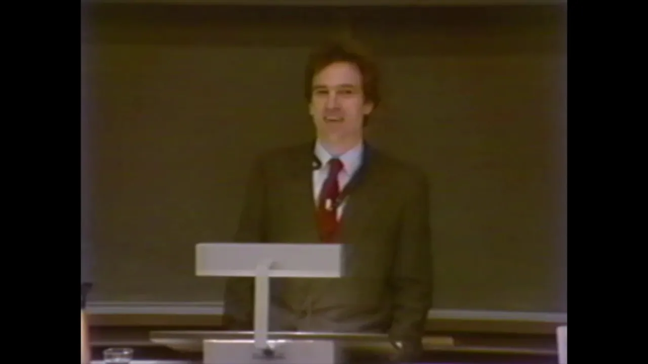 1988 Beatty Memorial Lecture - Kirk Varnedoe