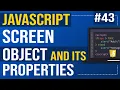 Screen Object and its Properties in Javascript
