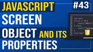 Screen Object and its Properties in Javascript