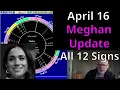 Thurs April 16 2026 Astrology All 12 Signs Meghan update