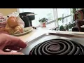 Install black drip pans for stove top burners Nice easy and cheap