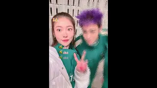 التموجج راحح لعبه الحبار الجزء الثاني يجنن المسلسل اهيون روزي بلاكبينك 