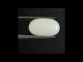 Australian Natural White Opal With Fire Loose oval Gemstone 7 15ct