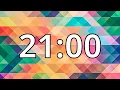 21 Minute Timer with Music Abstract Timer