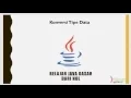 Belajar Java Dari Nol Konversi tipe data
