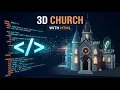 I Built a 3D Church Using HTML CSS JavaScript 3D with HTML