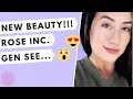 Trying New Clean Beauty from ROSE INC and GEN SEE Future FAVORITES