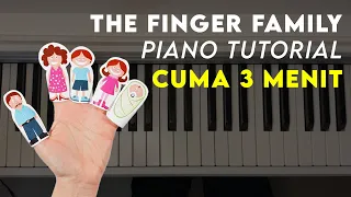 Download Belajar Piano 3 Menit - The Finger Family Piano Tutorial | Fast Piano Lesson MP3