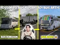 Download Lagu AKU RESTORASI BUS RONGSOKAN YANG SUDAH RUSAK JADI BUS ARTIS KEREN BANGET ‼️
