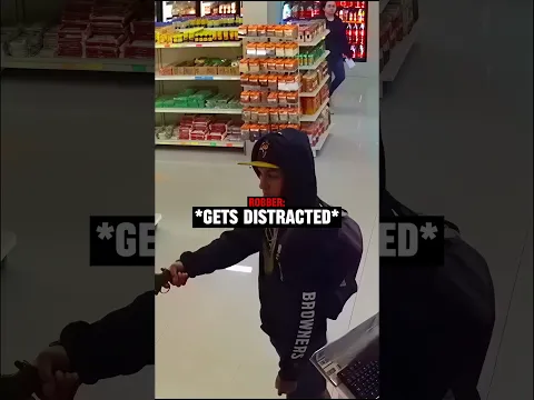 Robber Didn't Expect This Cowboy!