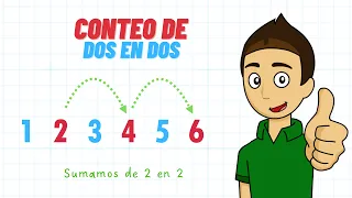 Conteo de 2 en 2 para principiantes