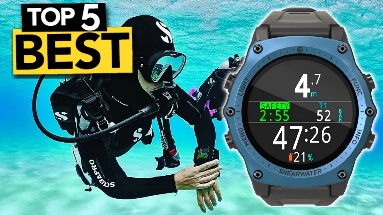 ✅ TOP 5 Best Wrist Dive Computers [ 2023 Buyer's Guide ]