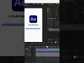 Loading Bar Animation in After Effects - Easy Smooth Tutorial