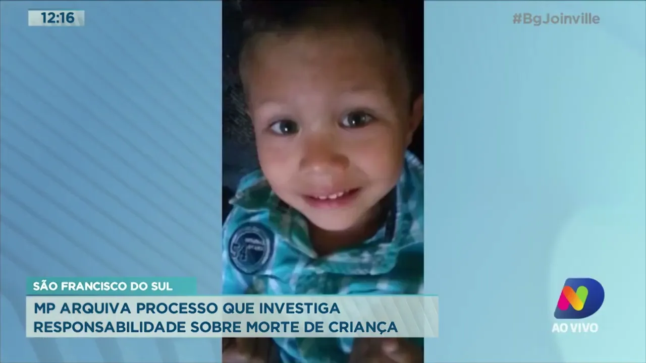 São Francisco do Sul: MP arquiva processo que investiga responsabilidade sobre morte de criança