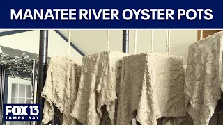Oyster Rag Pots designed to help Manatee River