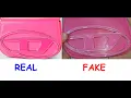 Diesel 1DR bag real vs fake How to spot fake Diesel bags