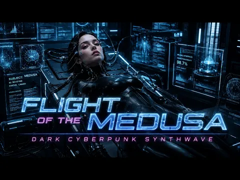 Flight of the Medusa 🐍 Dark Cyberpunk Synthwave | Neural Interface Music