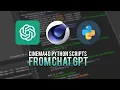 How i created Cinema4D Python Scripts with Chat GPT